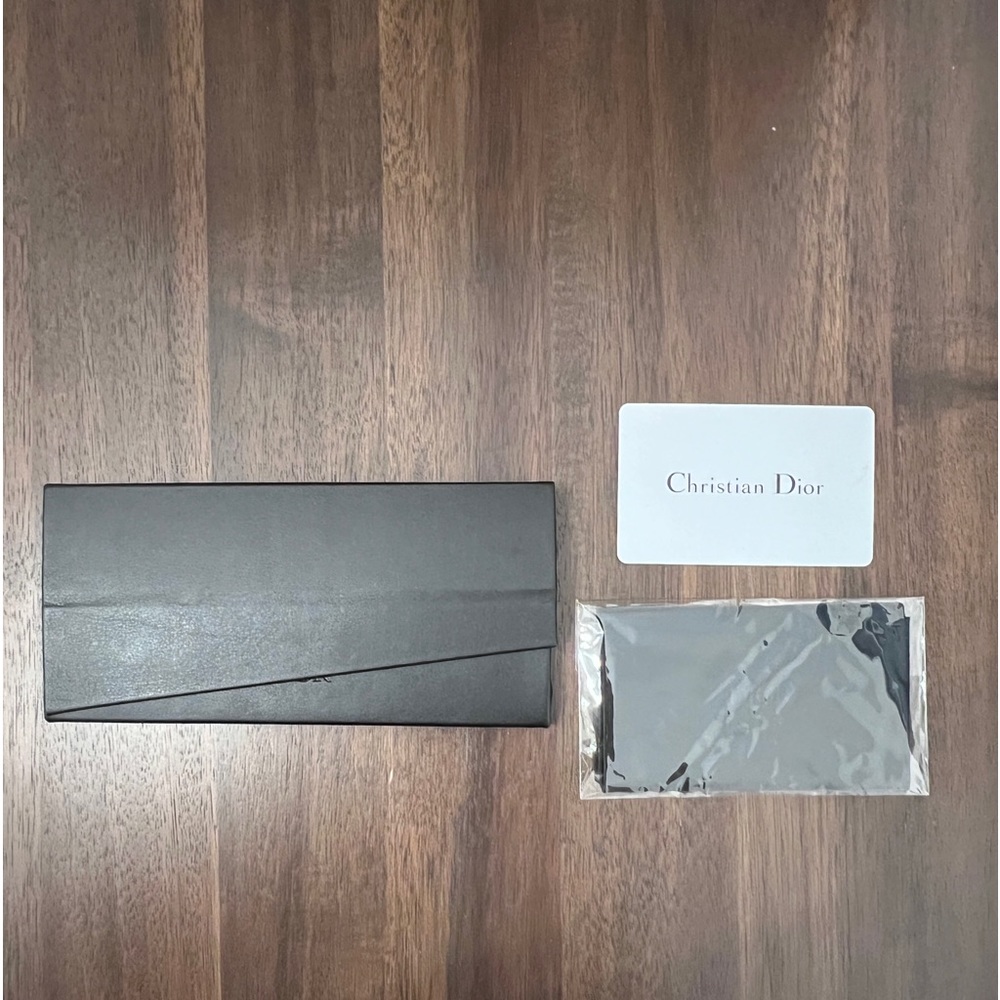 - Dior eyeglass or sunglass case